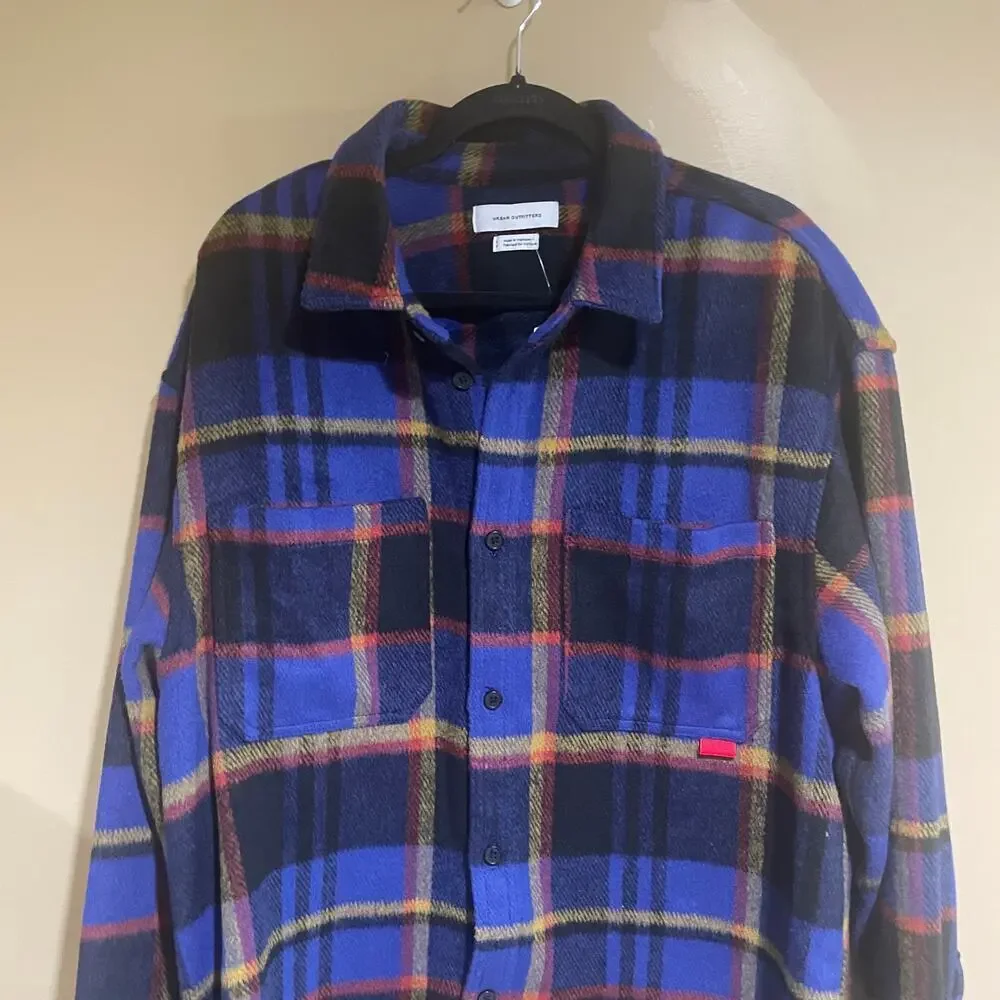 NWT Urban outfitters flannel button down shirt